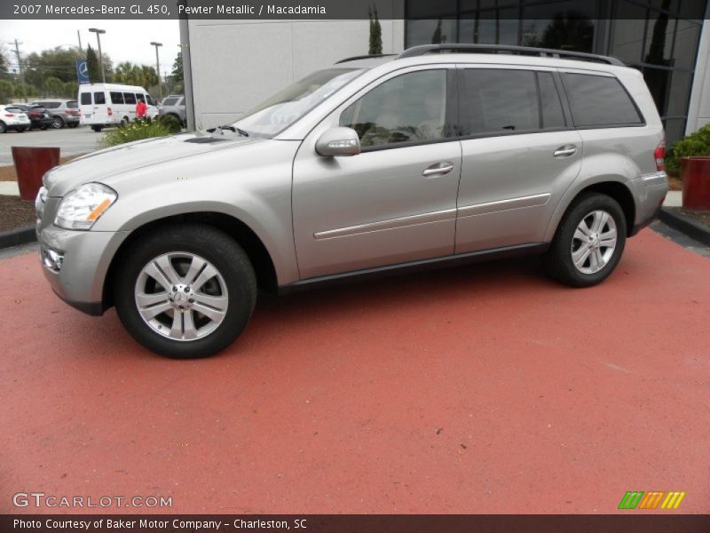 Pewter Metallic / Macadamia 2007 Mercedes-Benz GL 450