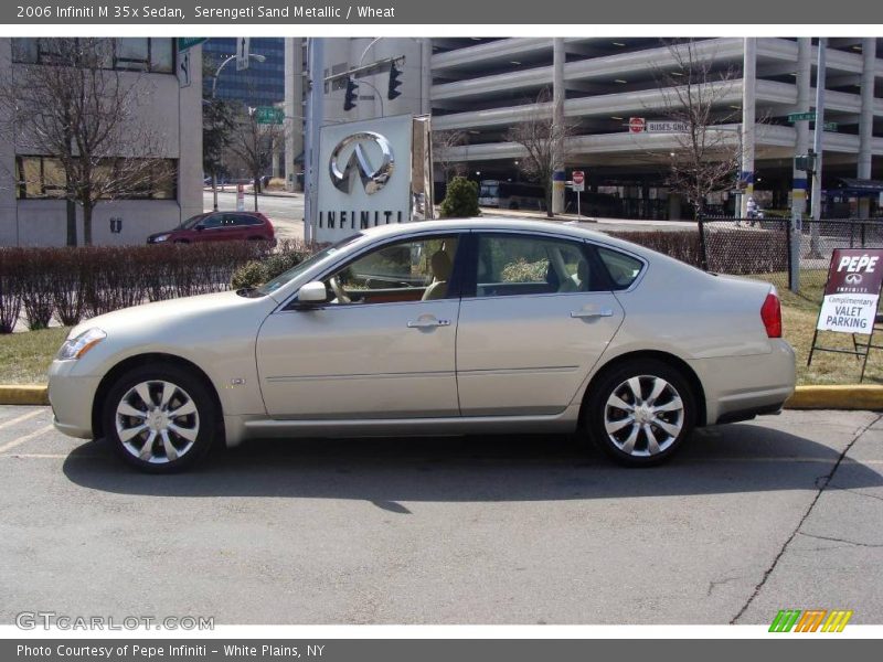 Serengeti Sand Metallic / Wheat 2006 Infiniti M 35x Sedan
