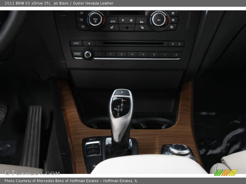 Jet Black / Oyster Nevada Leather 2011 BMW X3 xDrive 35i