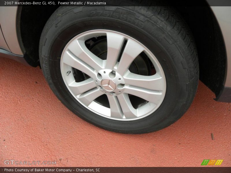 Pewter Metallic / Macadamia 2007 Mercedes-Benz GL 450