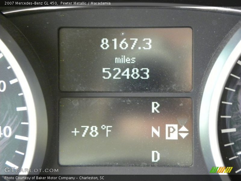 Pewter Metallic / Macadamia 2007 Mercedes-Benz GL 450