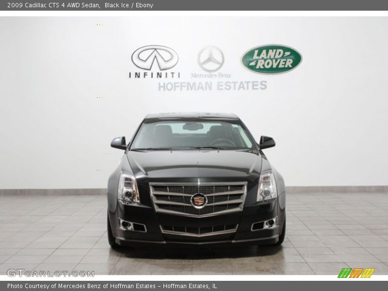 Black Ice / Ebony 2009 Cadillac CTS 4 AWD Sedan