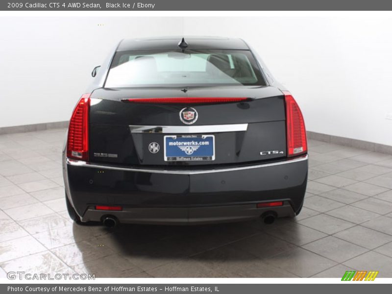 Black Ice / Ebony 2009 Cadillac CTS 4 AWD Sedan