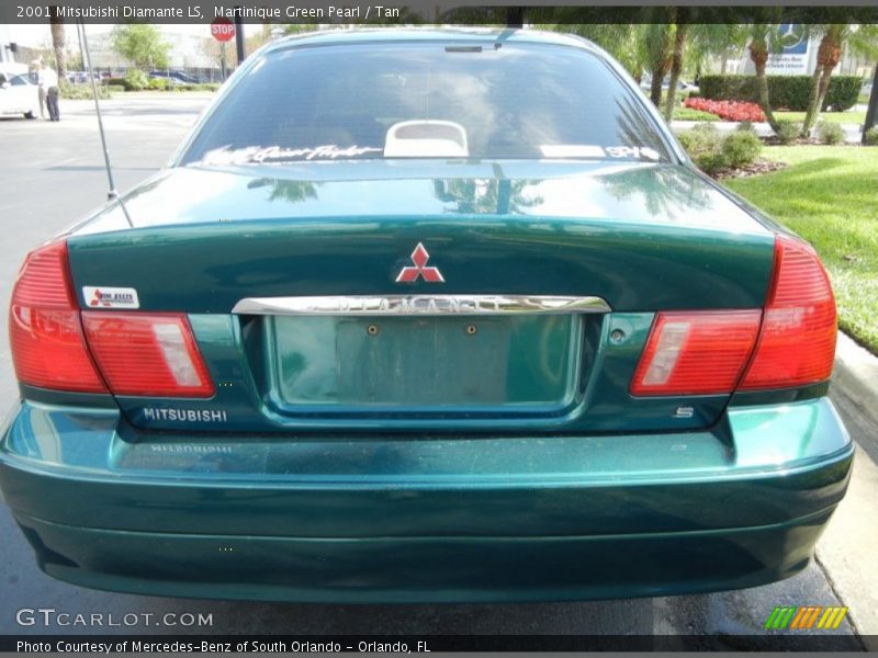 Martinique Green Pearl / Tan 2001 Mitsubishi Diamante LS