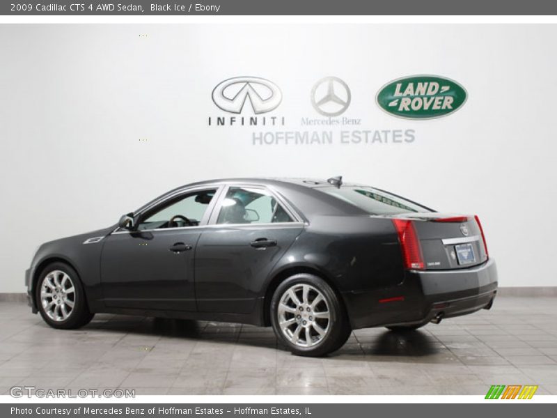 Black Ice / Ebony 2009 Cadillac CTS 4 AWD Sedan
