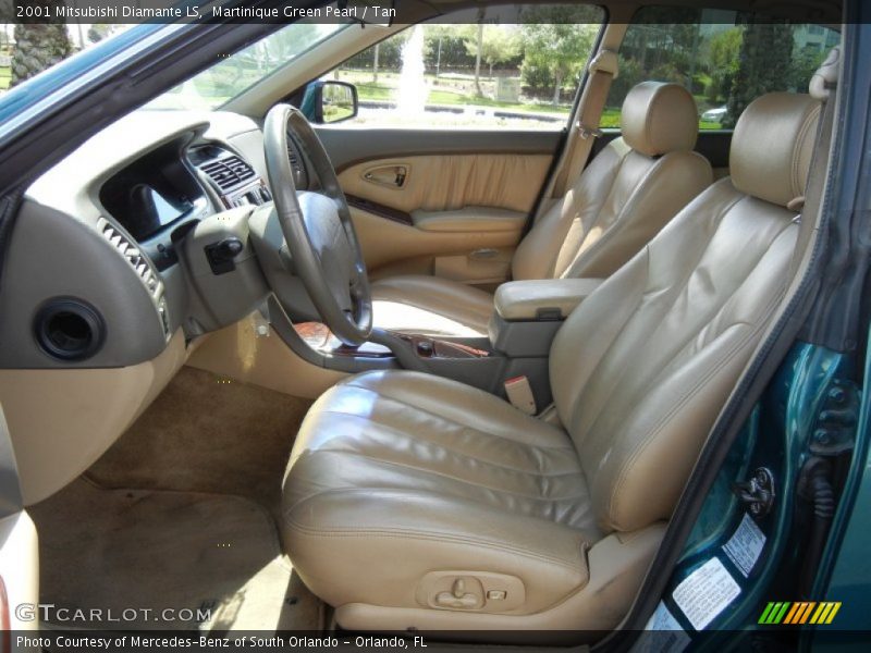  2001 Diamante LS Tan Interior