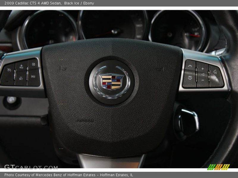 Black Ice / Ebony 2009 Cadillac CTS 4 AWD Sedan