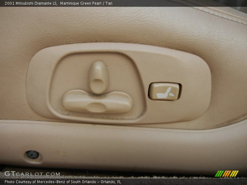 Martinique Green Pearl / Tan 2001 Mitsubishi Diamante LS