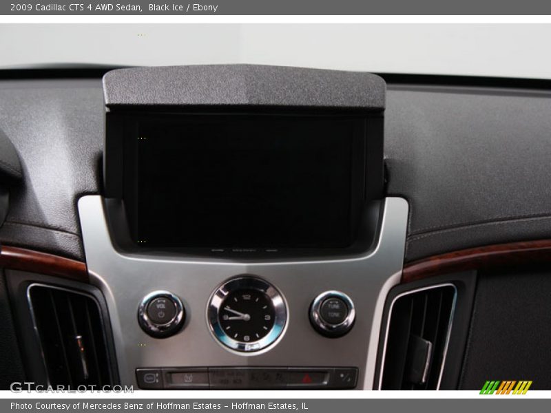 Black Ice / Ebony 2009 Cadillac CTS 4 AWD Sedan