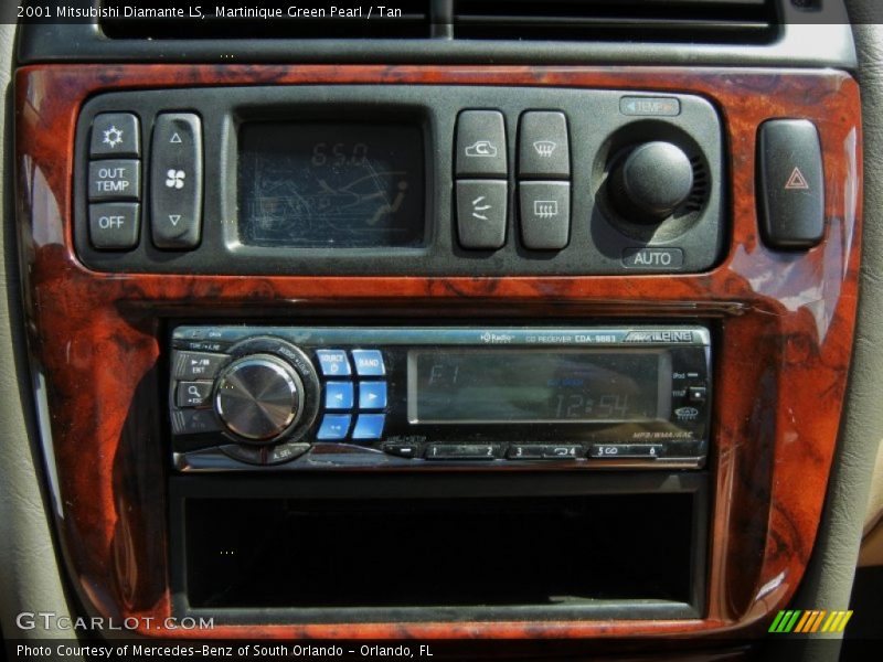 Martinique Green Pearl / Tan 2001 Mitsubishi Diamante LS