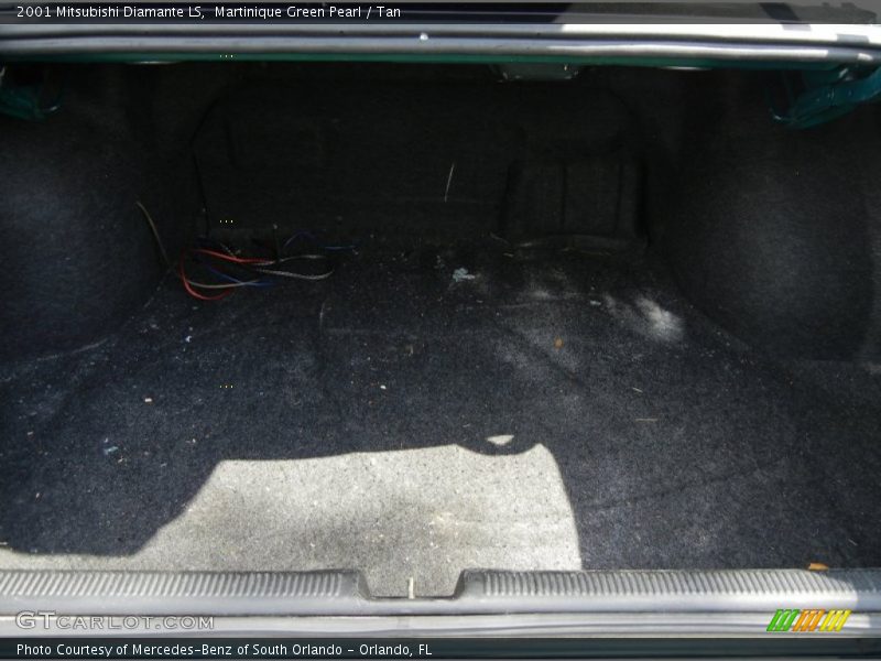 Martinique Green Pearl / Tan 2001 Mitsubishi Diamante LS