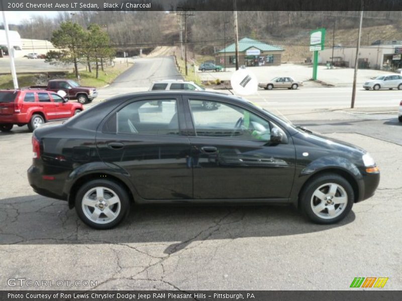 Black / Charcoal 2006 Chevrolet Aveo LT Sedan