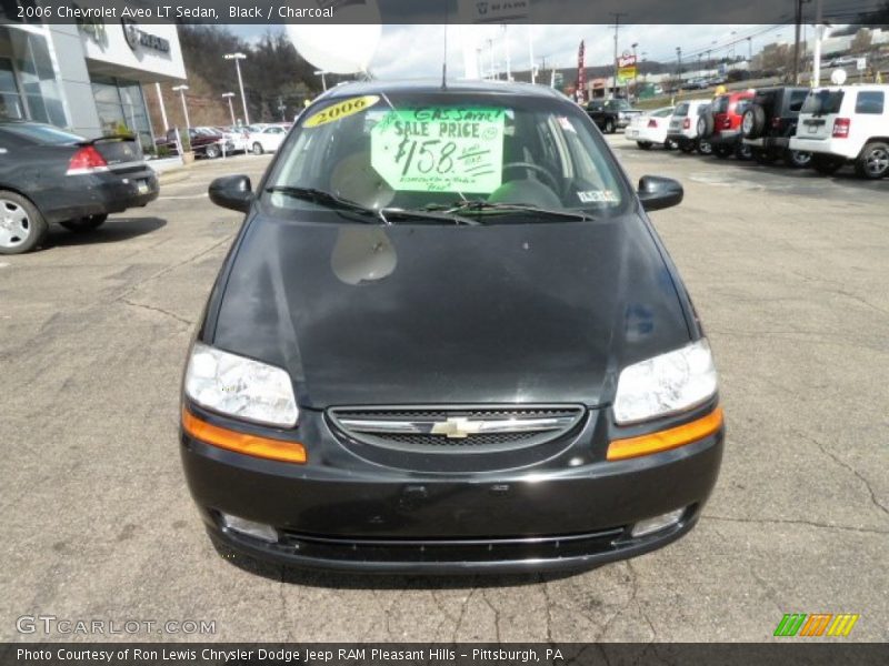 Black / Charcoal 2006 Chevrolet Aveo LT Sedan