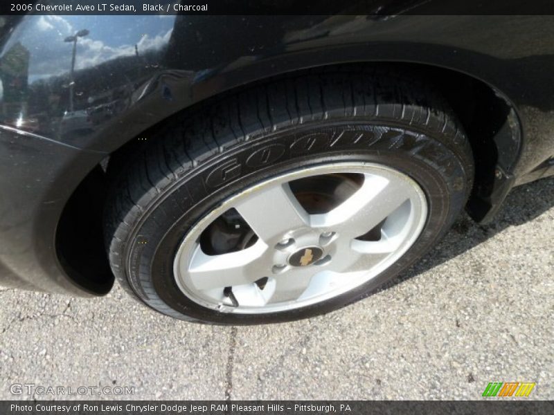 Black / Charcoal 2006 Chevrolet Aveo LT Sedan