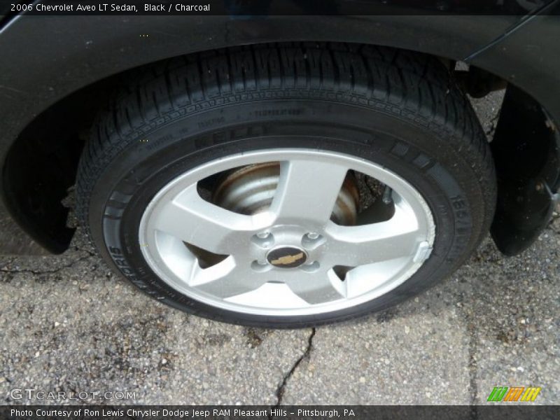 Black / Charcoal 2006 Chevrolet Aveo LT Sedan