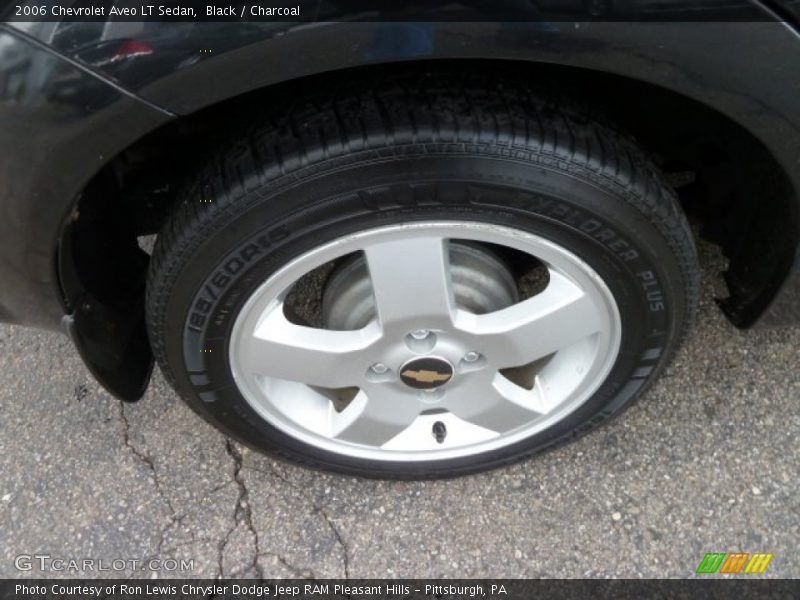 Black / Charcoal 2006 Chevrolet Aveo LT Sedan