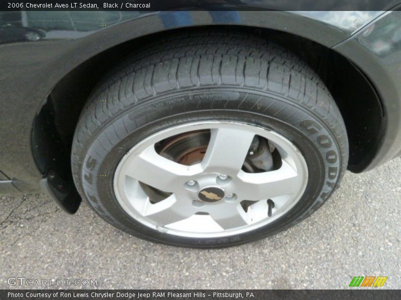 Black / Charcoal 2006 Chevrolet Aveo LT Sedan