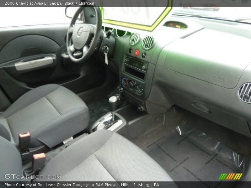 Black / Charcoal 2006 Chevrolet Aveo LT Sedan
