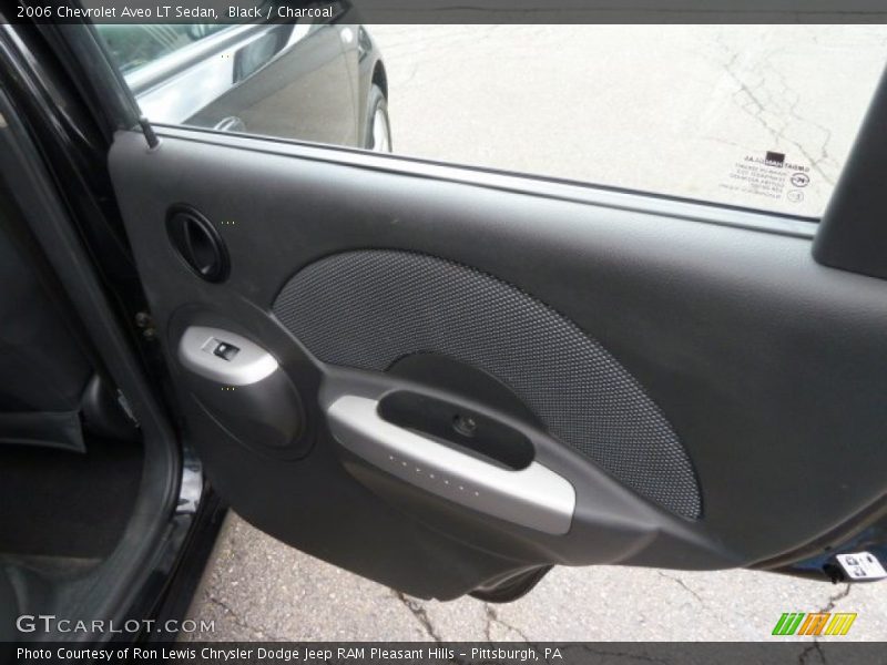Black / Charcoal 2006 Chevrolet Aveo LT Sedan