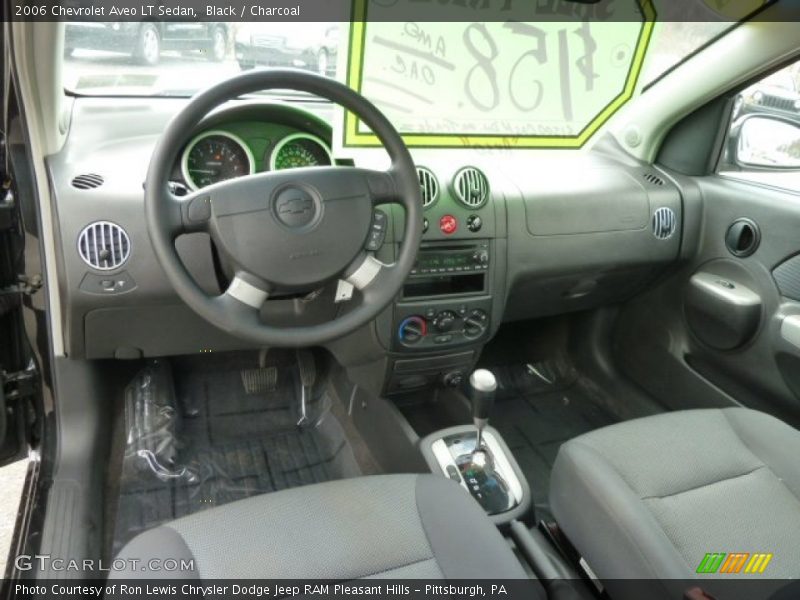 Black / Charcoal 2006 Chevrolet Aveo LT Sedan
