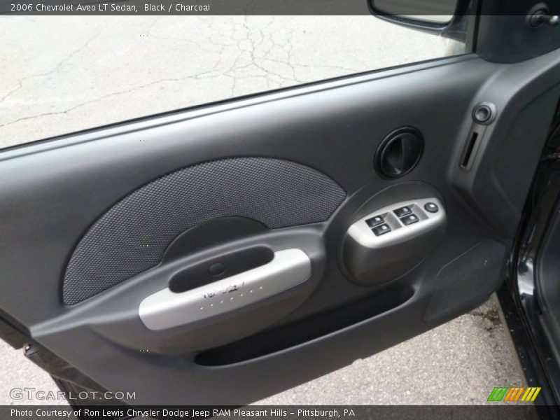 Black / Charcoal 2006 Chevrolet Aveo LT Sedan