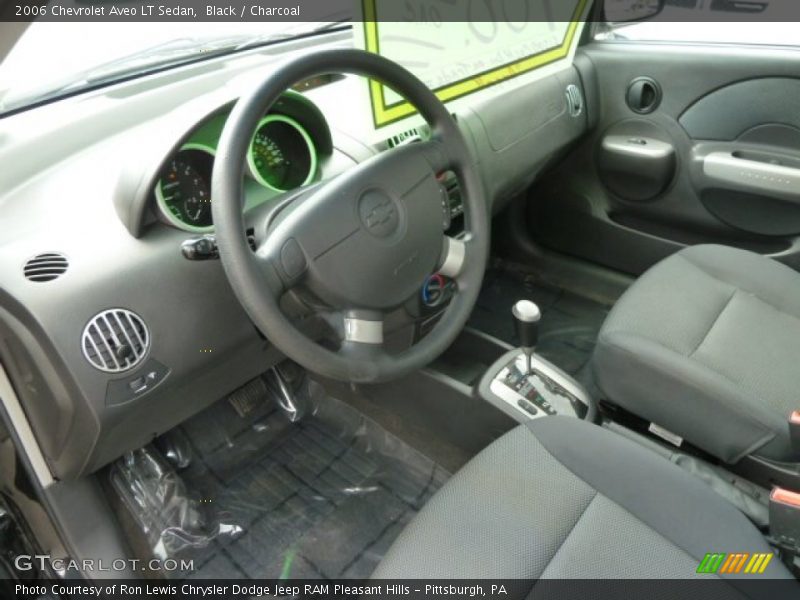 Charcoal Interior - 2006 Aveo LT Sedan 