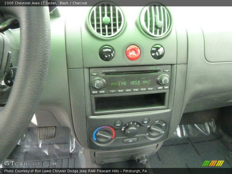Black / Charcoal 2006 Chevrolet Aveo LT Sedan