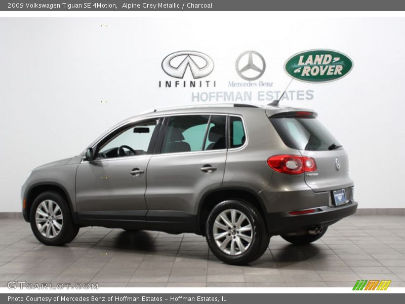 Alpine Grey Metallic / Charcoal 2009 Volkswagen Tiguan SE 4Motion