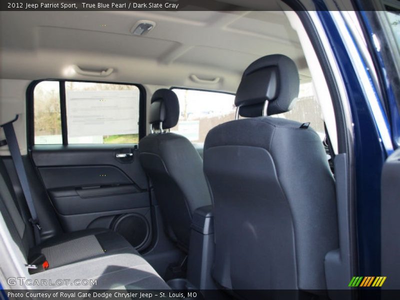 True Blue Pearl / Dark Slate Gray 2012 Jeep Patriot Sport