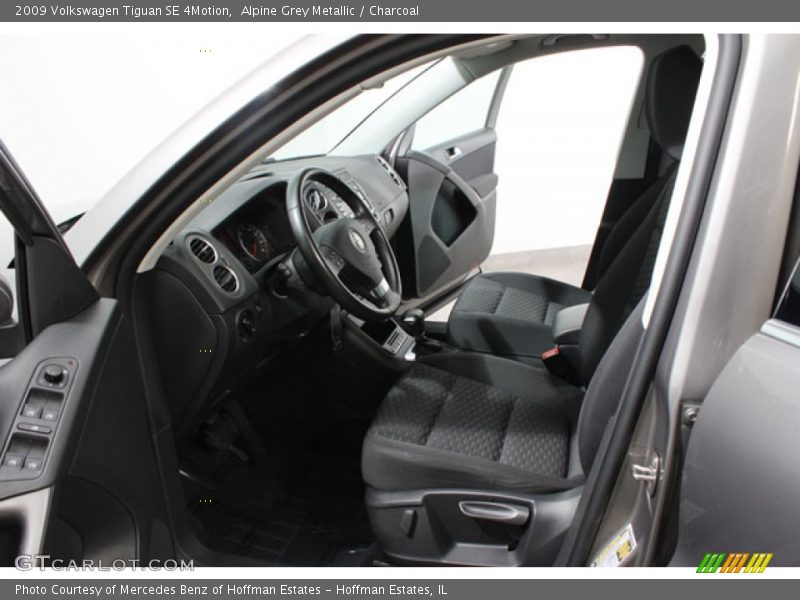 Alpine Grey Metallic / Charcoal 2009 Volkswagen Tiguan SE 4Motion