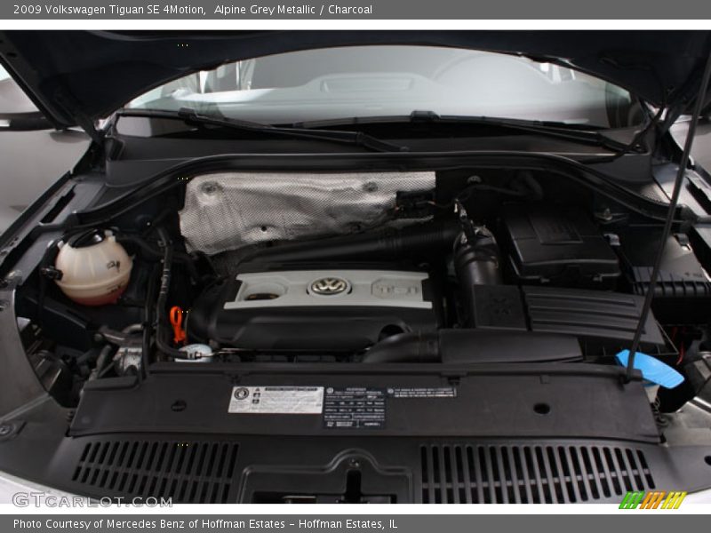 Alpine Grey Metallic / Charcoal 2009 Volkswagen Tiguan SE 4Motion
