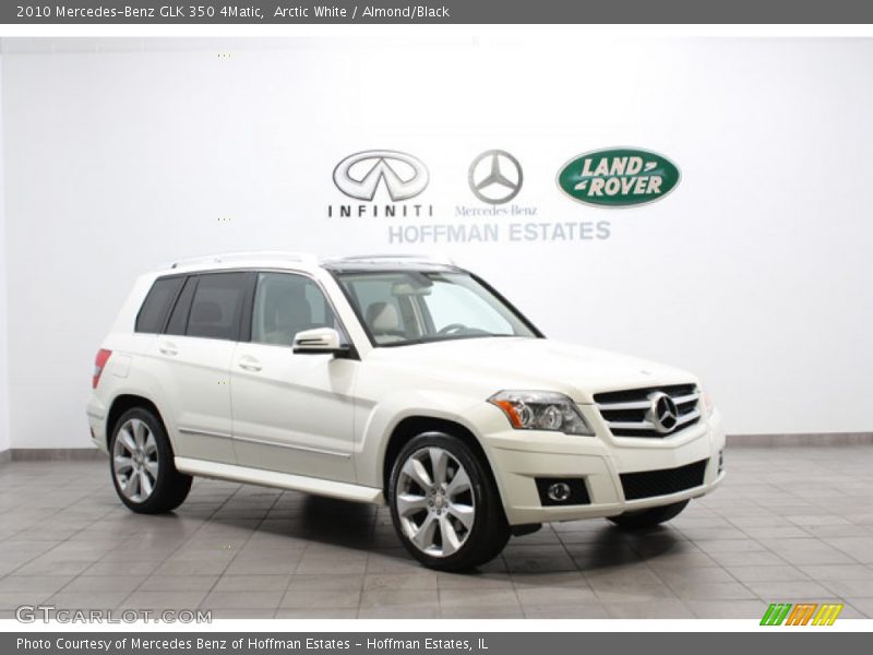 Arctic White / Almond/Black 2010 Mercedes-Benz GLK 350 4Matic