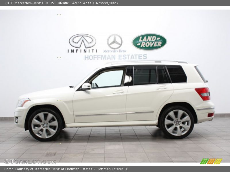 Arctic White / Almond/Black 2010 Mercedes-Benz GLK 350 4Matic