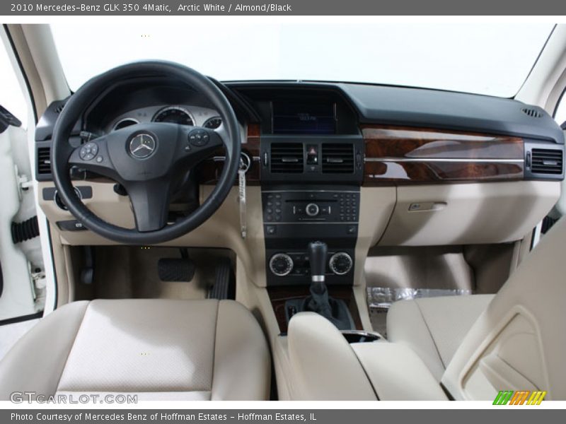 Arctic White / Almond/Black 2010 Mercedes-Benz GLK 350 4Matic