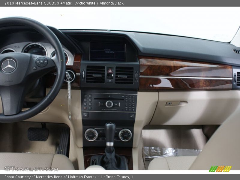 Arctic White / Almond/Black 2010 Mercedes-Benz GLK 350 4Matic
