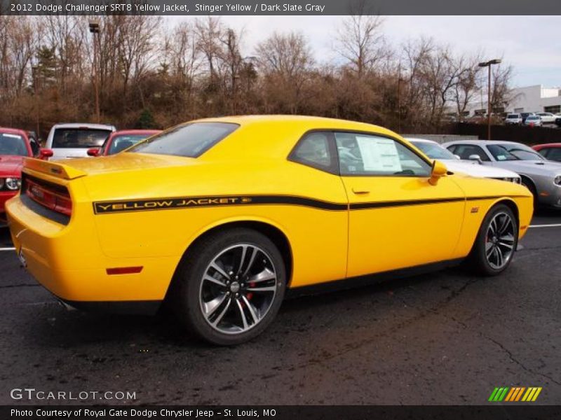  2012 Challenger SRT8 Yellow Jacket Stinger Yellow