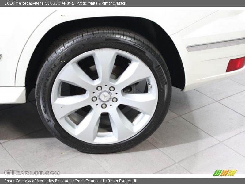 Arctic White / Almond/Black 2010 Mercedes-Benz GLK 350 4Matic