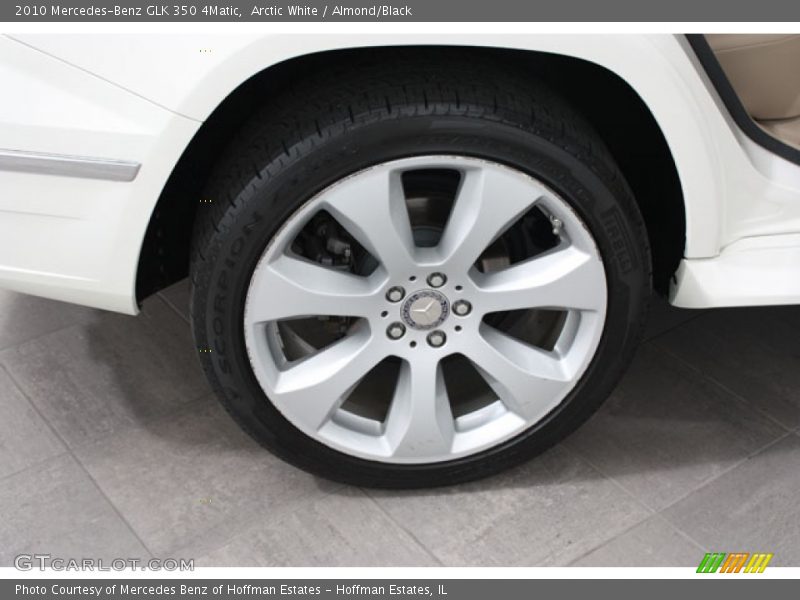Arctic White / Almond/Black 2010 Mercedes-Benz GLK 350 4Matic