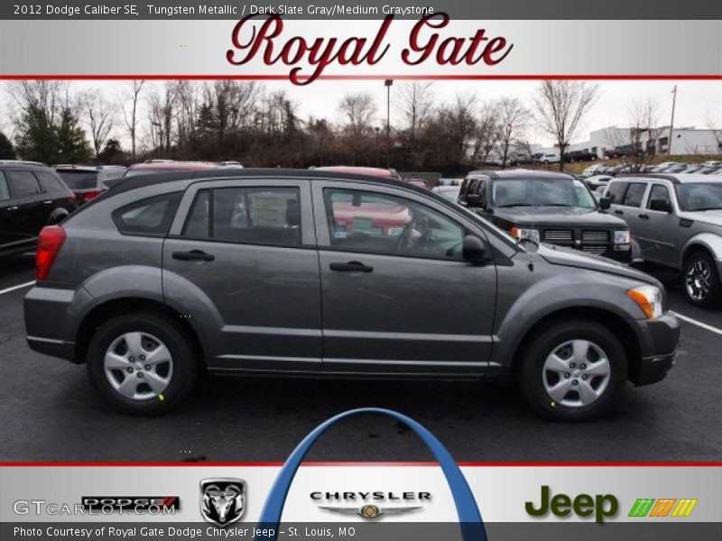 Tungsten Metallic / Dark Slate Gray/Medium Graystone 2012 Dodge Caliber SE