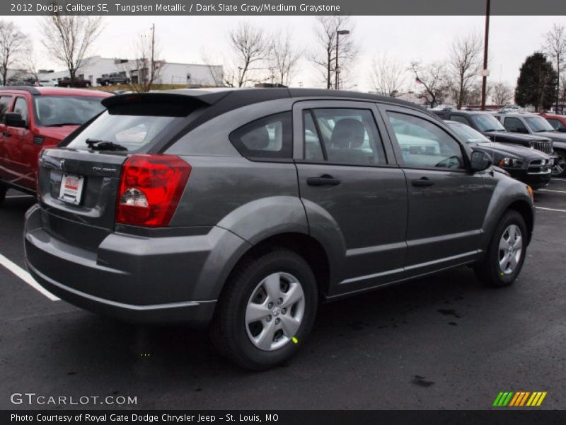 Tungsten Metallic / Dark Slate Gray/Medium Graystone 2012 Dodge Caliber SE