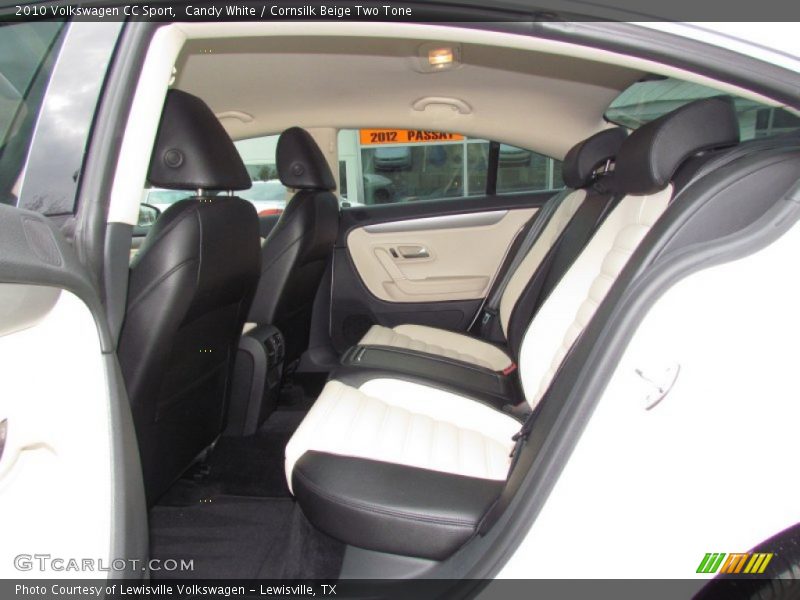 Candy White / Cornsilk Beige Two Tone 2010 Volkswagen CC Sport