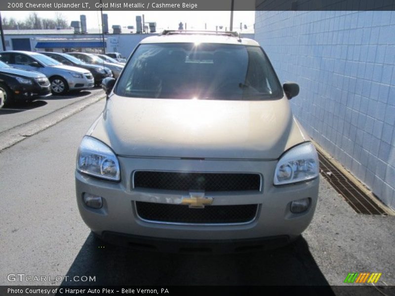 Gold Mist Metallic / Cashmere Beige 2008 Chevrolet Uplander LT