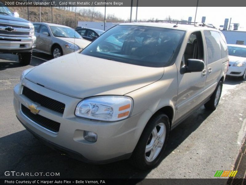 Gold Mist Metallic / Cashmere Beige 2008 Chevrolet Uplander LT