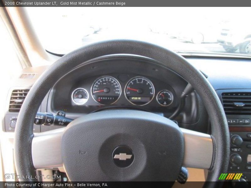 Gold Mist Metallic / Cashmere Beige 2008 Chevrolet Uplander LT