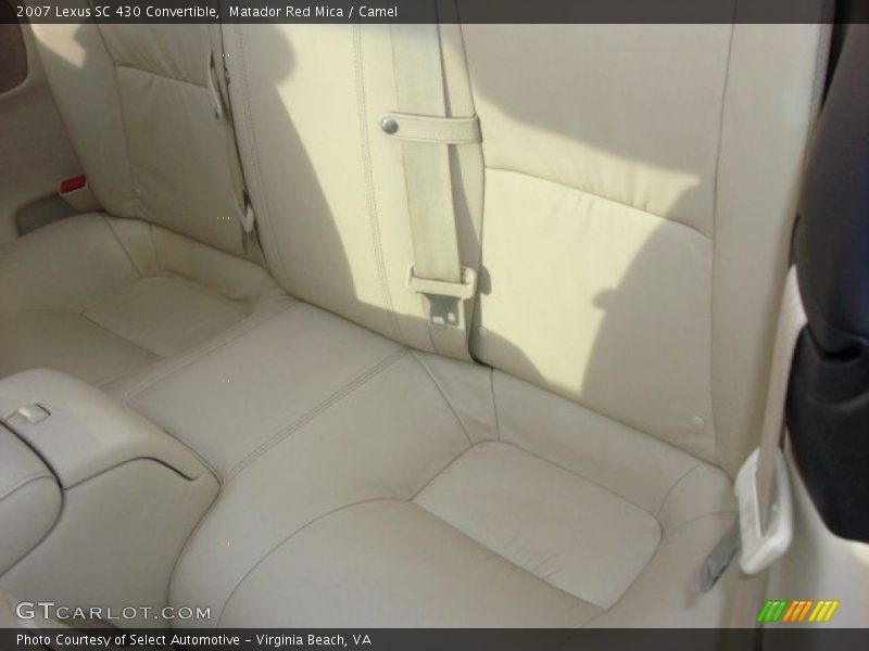 Matador Red Mica / Camel 2007 Lexus SC 430 Convertible