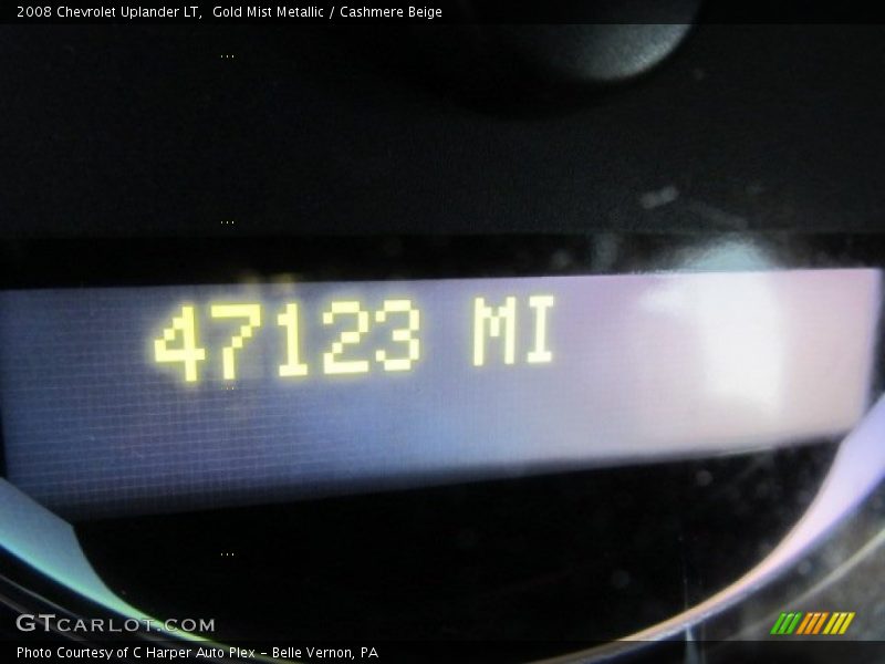 Gold Mist Metallic / Cashmere Beige 2008 Chevrolet Uplander LT