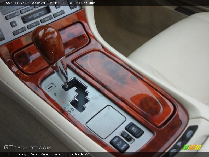 Matador Red Mica / Camel 2007 Lexus SC 430 Convertible