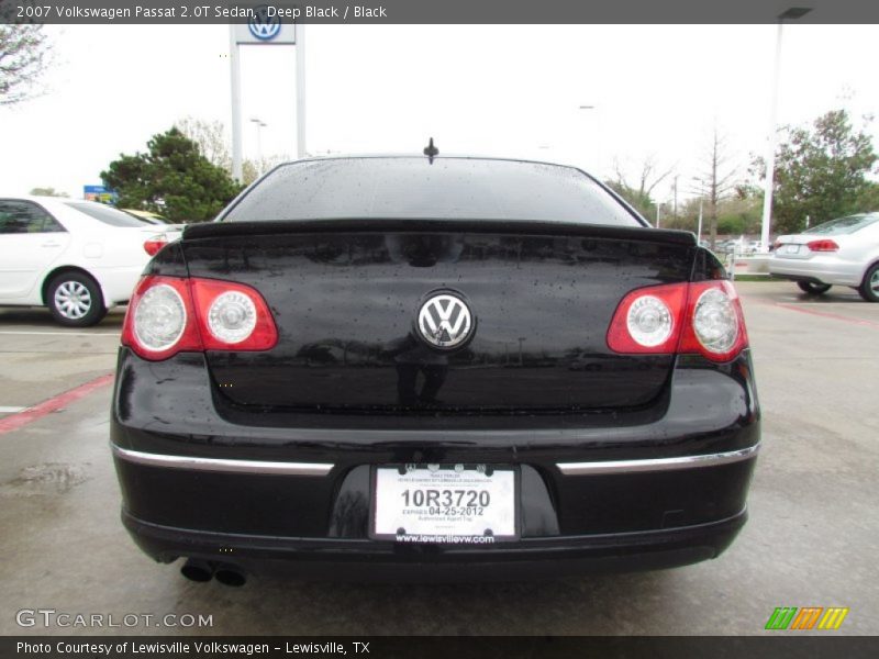 Deep Black / Black 2007 Volkswagen Passat 2.0T Sedan