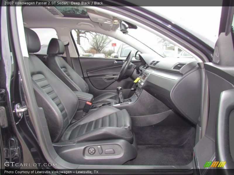  2007 Passat 2.0T Sedan Black Interior