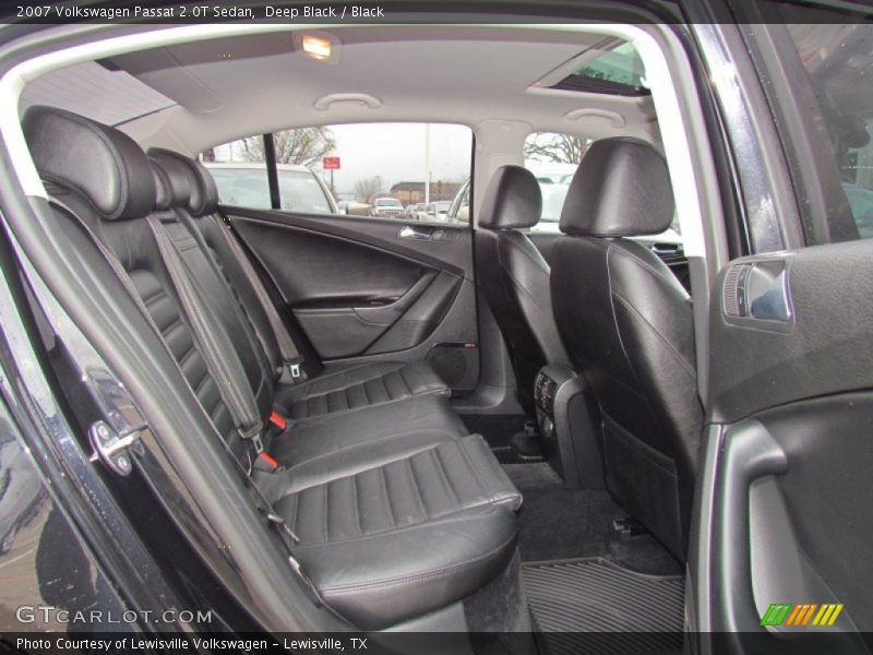  2007 Passat 2.0T Sedan Black Interior
